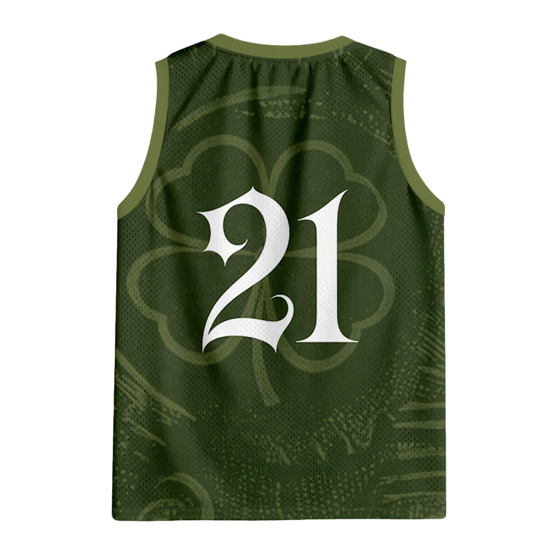 Modecanvas Lucky Day Frog Jersey Tank