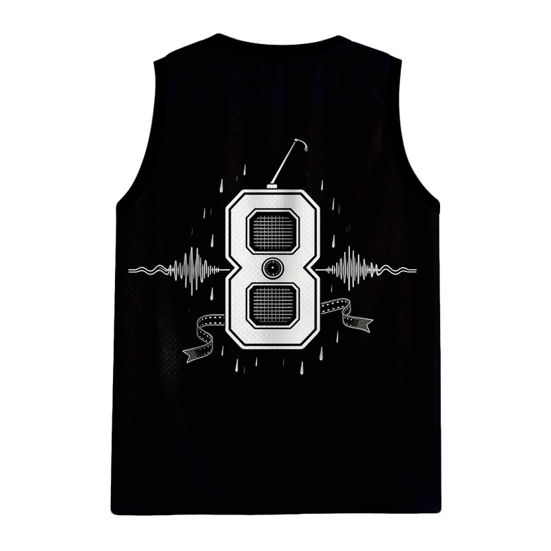 Modecanvas Finding Favorite Music Radio Jersey Tank