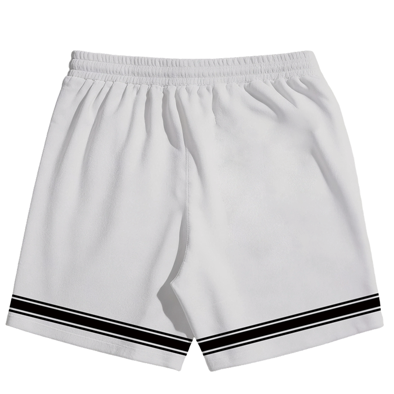 Modecanvas Minimalist Cat Art Jersey Short