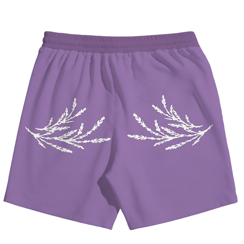 Modecanvas Lavender Scent Jersey Short