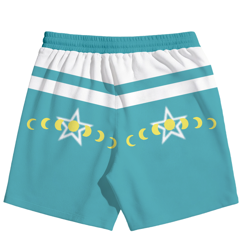 Modecanvas Full Moon Night Jersey Short