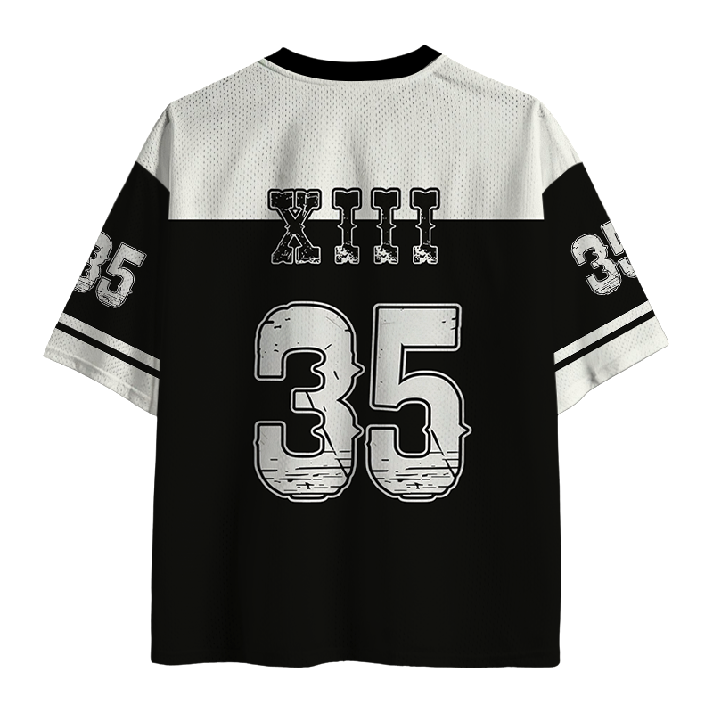 Modecanvas Memento Mori Mesh Jersey-modecanvas