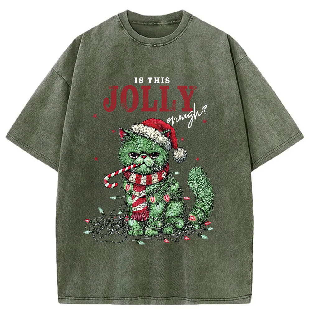 Modecanvas Christmas Gift Washed T-Shirt