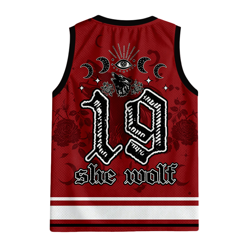 Modecanvas She Wolf Jersey Tank
