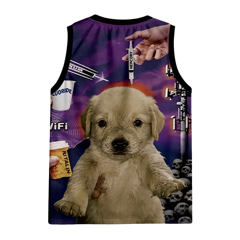 Modecanvas Brainwashed Jotchua Meme Jersey Tank