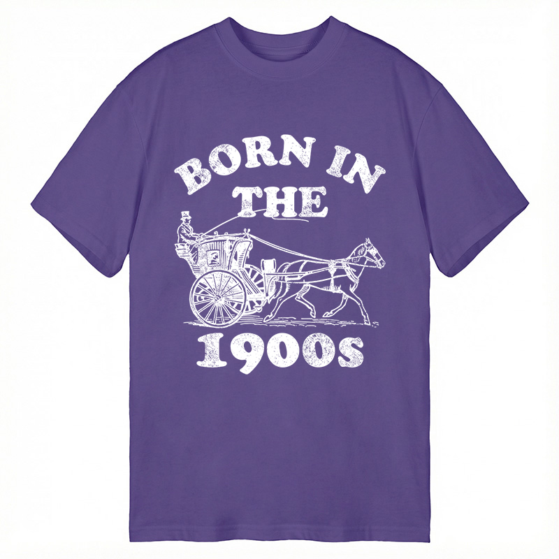 Modecanvas Born In The 1900s DTG Printing Classic T-Shirt