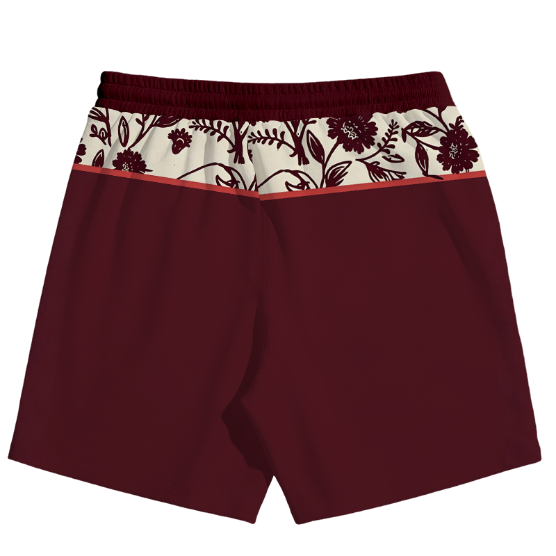 Modecanvas Pigeon Was Moved Red Jersey Short