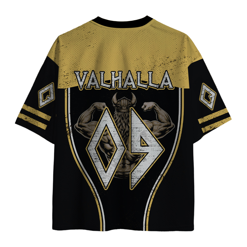 Modecanvas Viking Gym Mesh Jersey-modecanvas