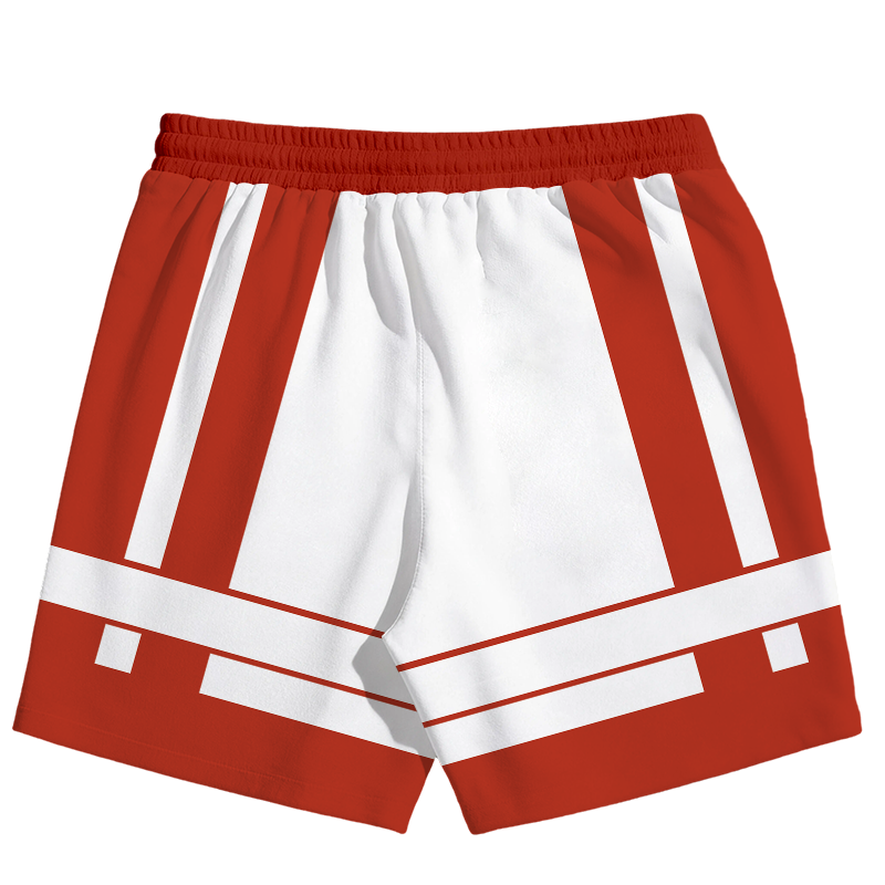 Modecanvas Funny Horse Denier Conspiracy Theory Jersey Short