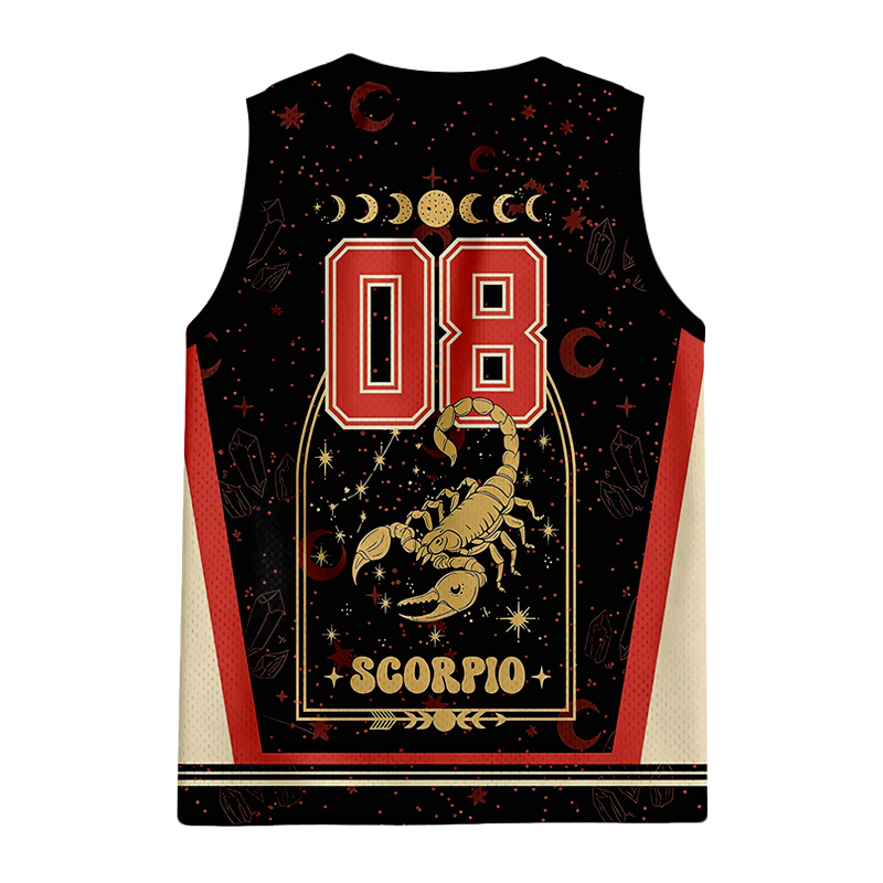 Modecanvas Zodiac Scorpio Under the Stars Jersey Tank