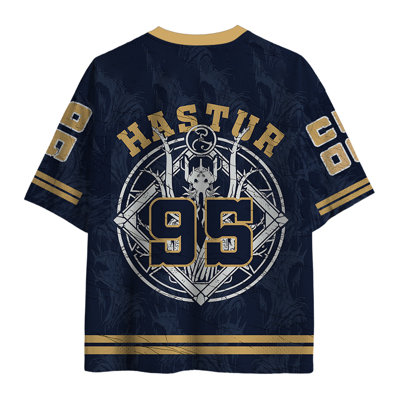 Modecanvas The King in Yellow Mesh Jersey-modecanvas
