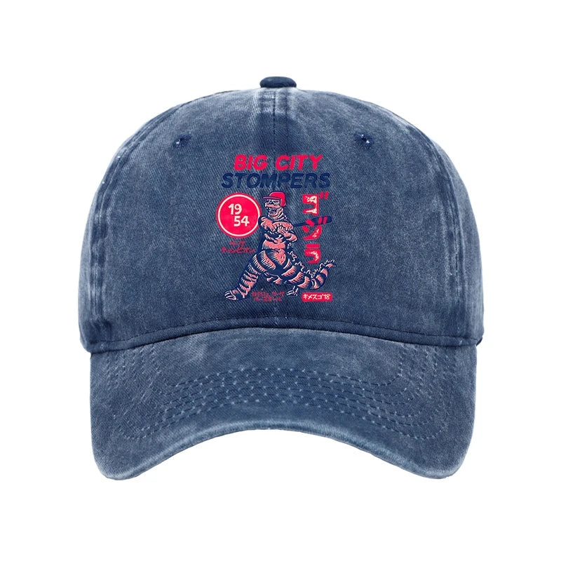 Modecanvas Big City Stompers Washed Cap-modecanvas