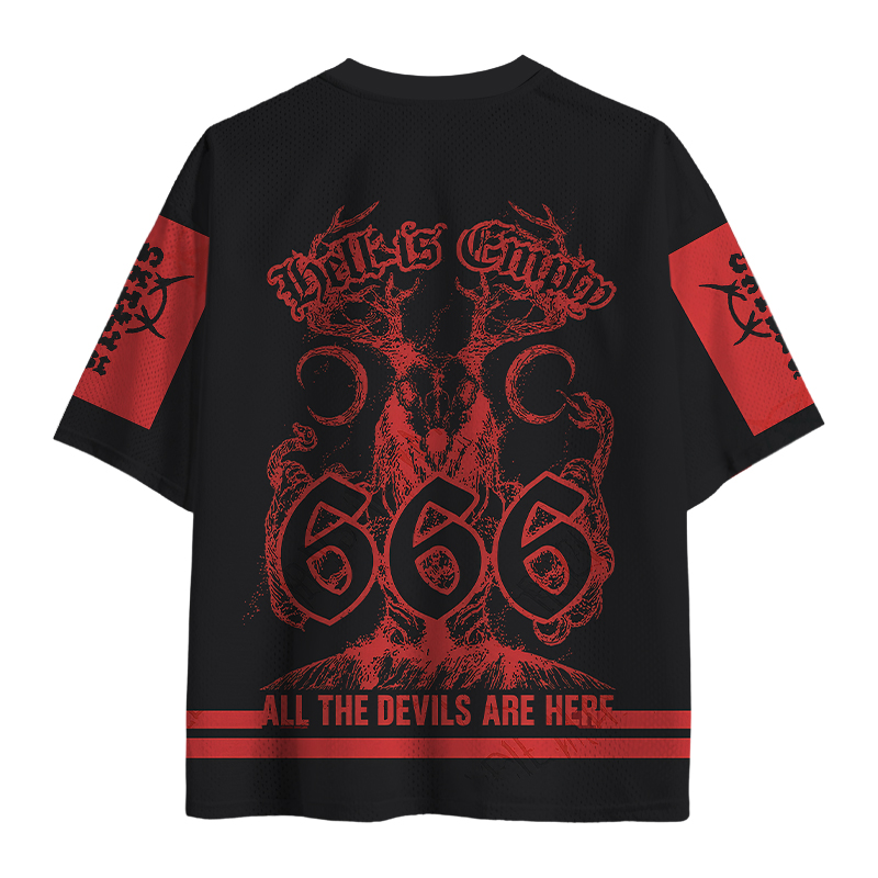 Modecanvas Hell is Empty Mesh Jersey