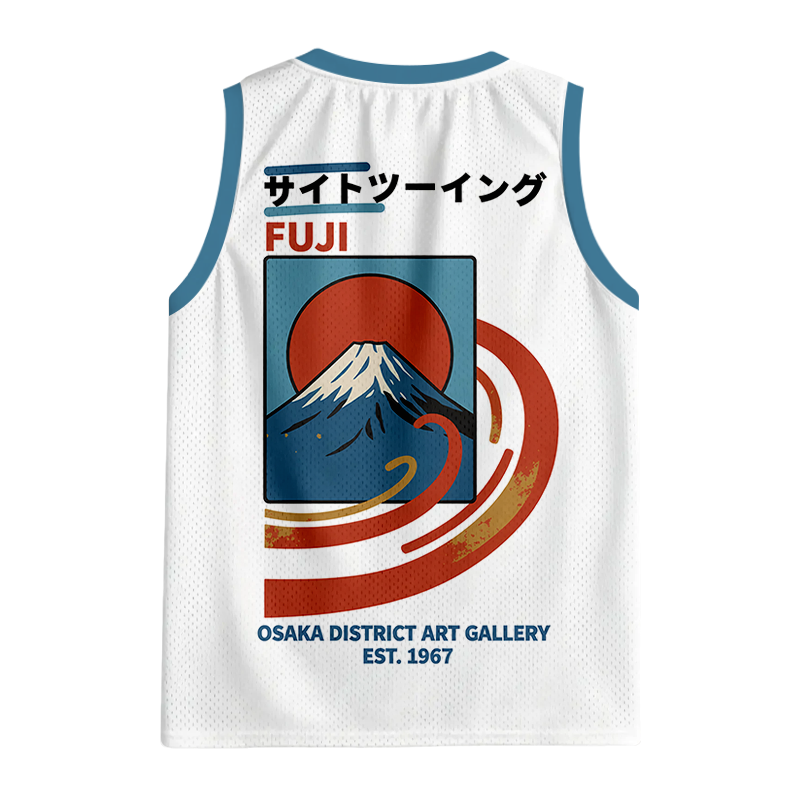 Modecanvas Mount Fuji Jersey Tank