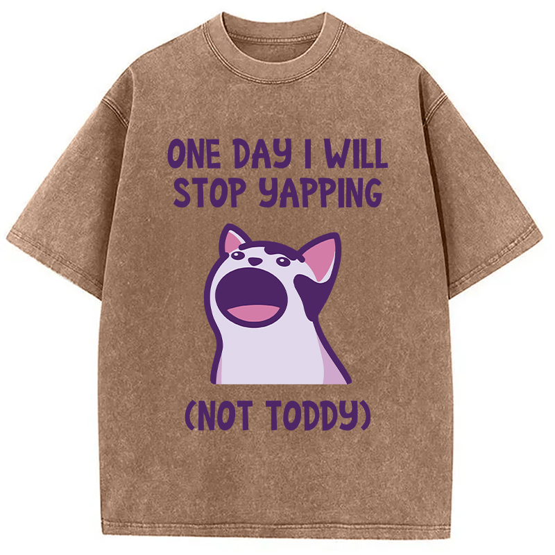 Modecanvas Yapping Washed T-Shirt