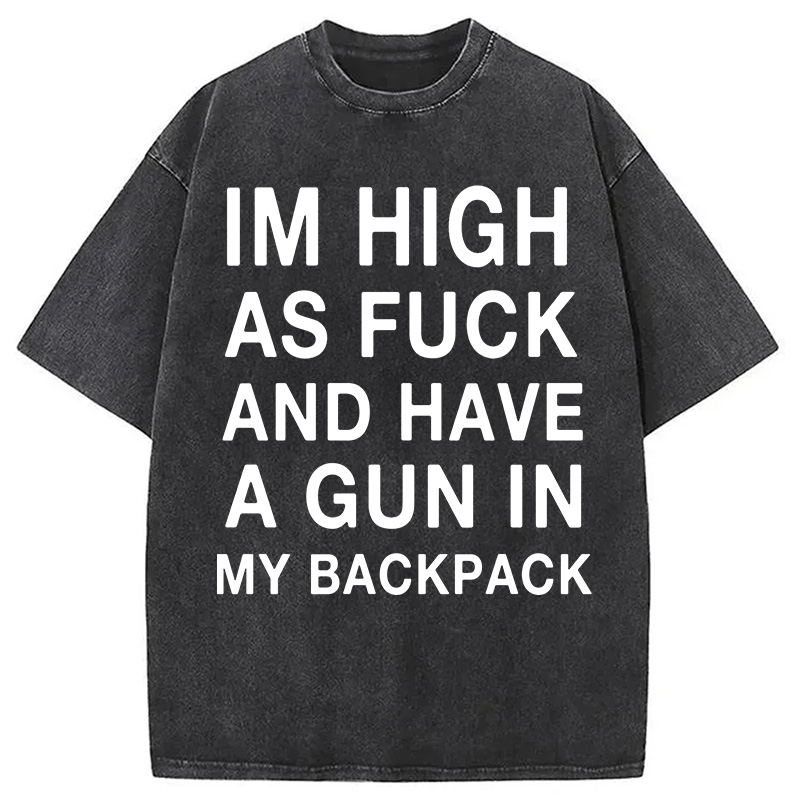 Modecanvas Im High Washed T-Shirt-modecanvas
