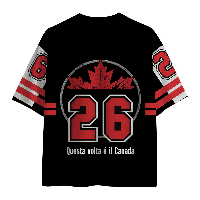 Modecanvas This time it's Canada Mesh Jersey-modecanvas