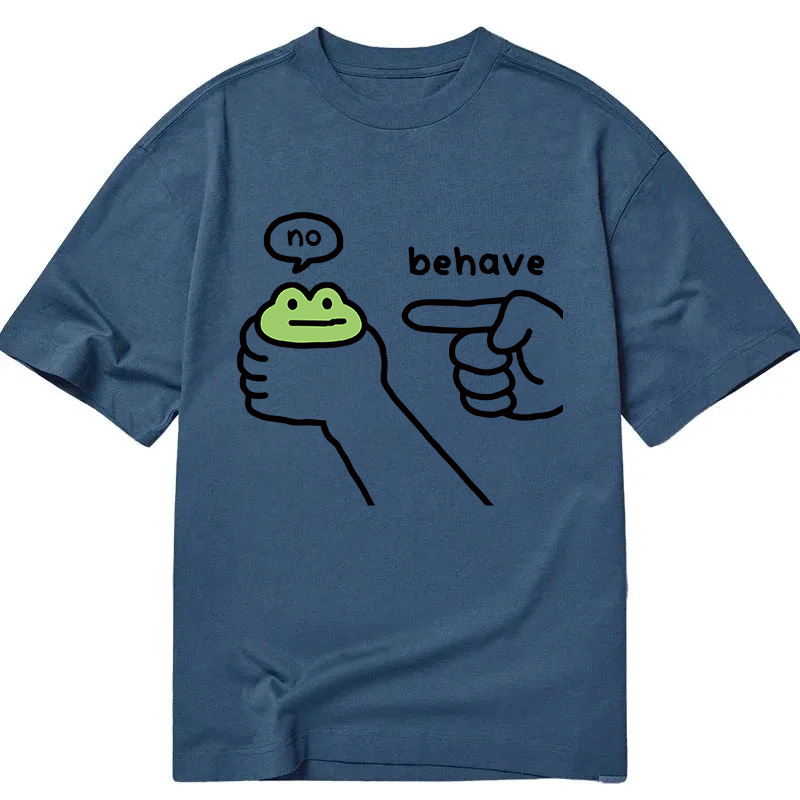 Modecanvas Dishonest Frog DTG Printing Classic T-Shirt-modecanvas