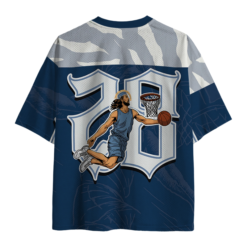 Modecanvas Funny Christian Christian Mesh Jersey-modecanvas