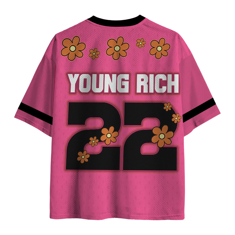 Modecanvas Young Rich Mesh Jersey-modecanvas