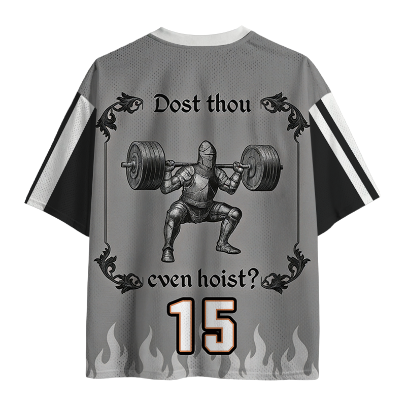 Modecanvas Dost Thou Even Hoist Mesh Jersey-modecanvas