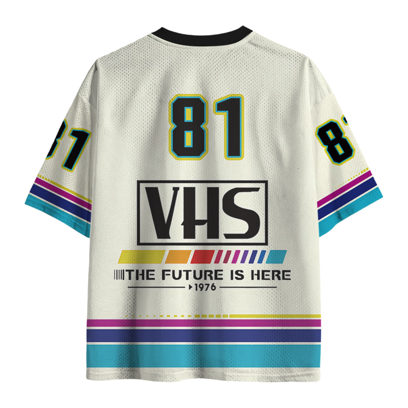 Modecanvas VHS 1976 Vintage Mesh Jersey-modecanvas