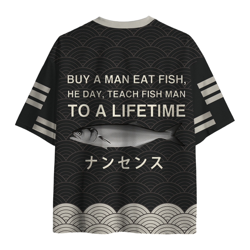Modecanvas Funny To A Lifetime Mesh Jersey-modecanvas