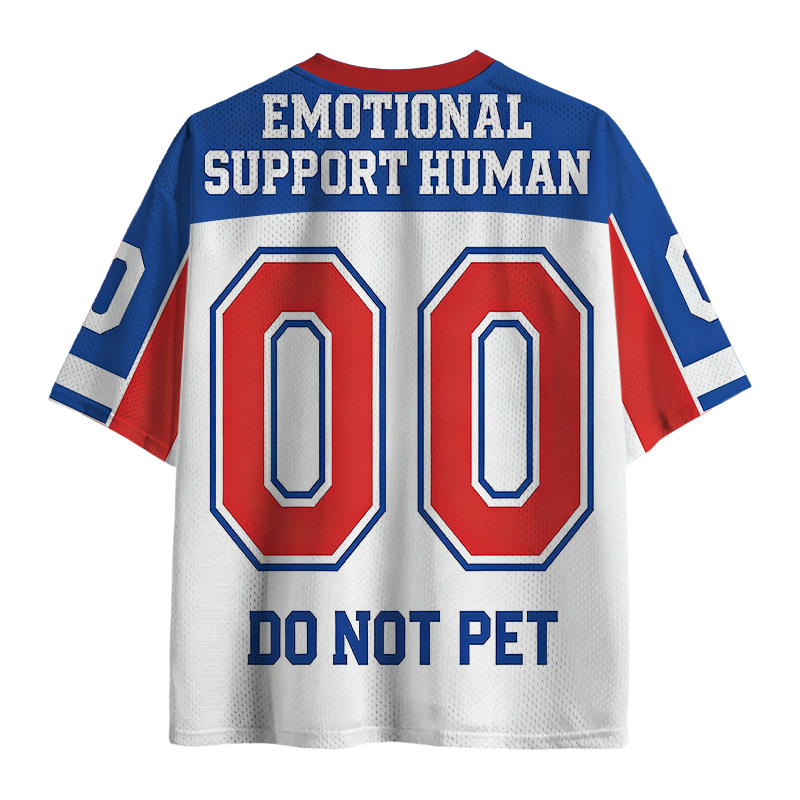 Modecanvas Emotional Support Human Mesh Jersey-modecanvas