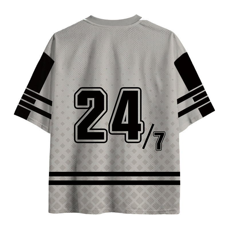 Modecanvas Resting Frog Funny Mesh Jersey-modecanvas