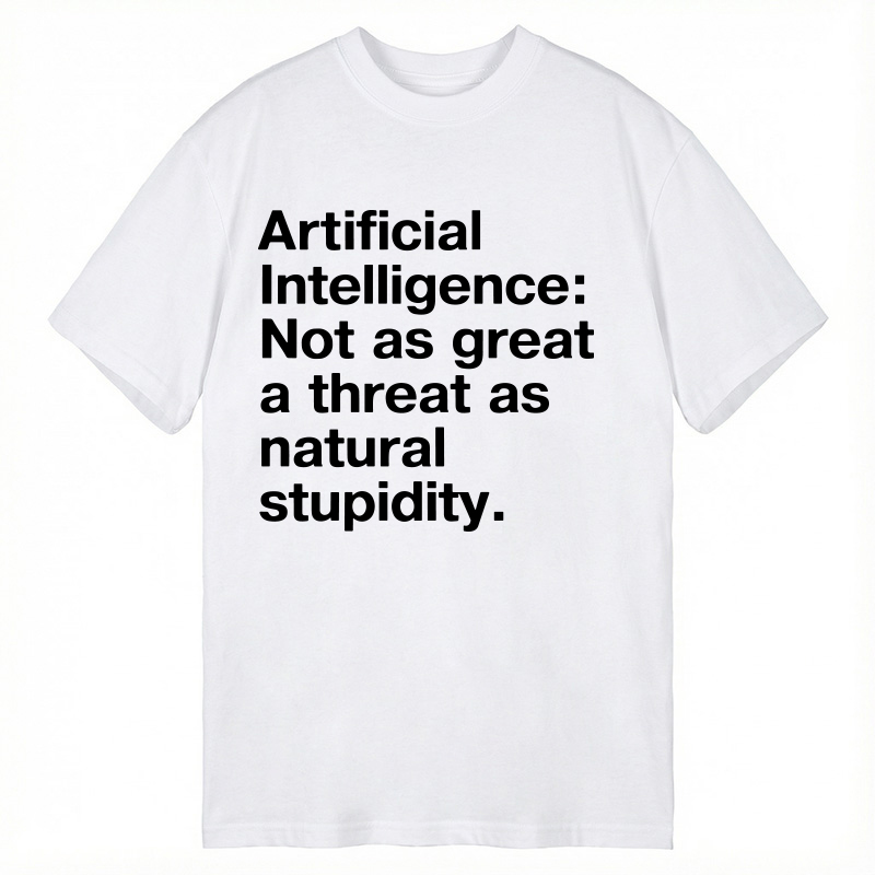 Modecanvas Artificial Intelligence DTG Printing Classic T-Shirt-modecanvas