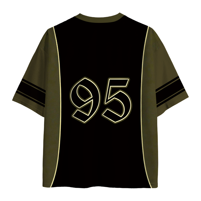Modecanvas The King in Yellow Mesh Jersey-modecanvas