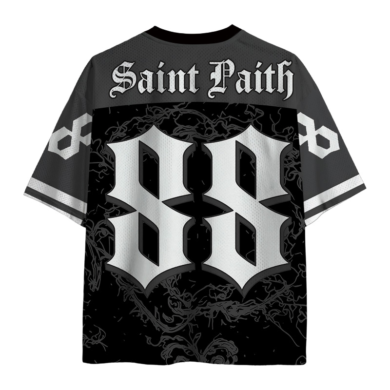 Modecanvas Saint Faith Mesh Jersey-modecanvas