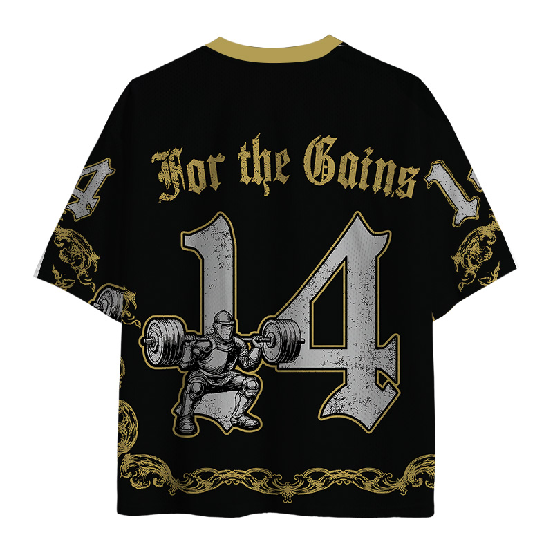Modecanvas For The Gains Mesh Jersey-modecanvas