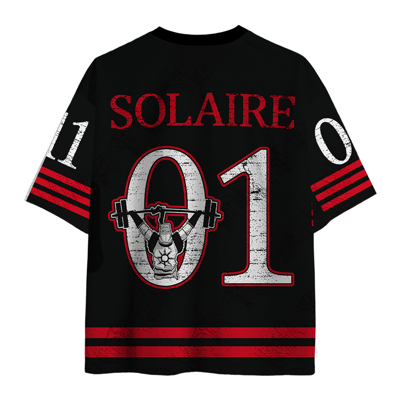 Modecanvas Sun Bros Gym Mesh Jersey-modecanvas