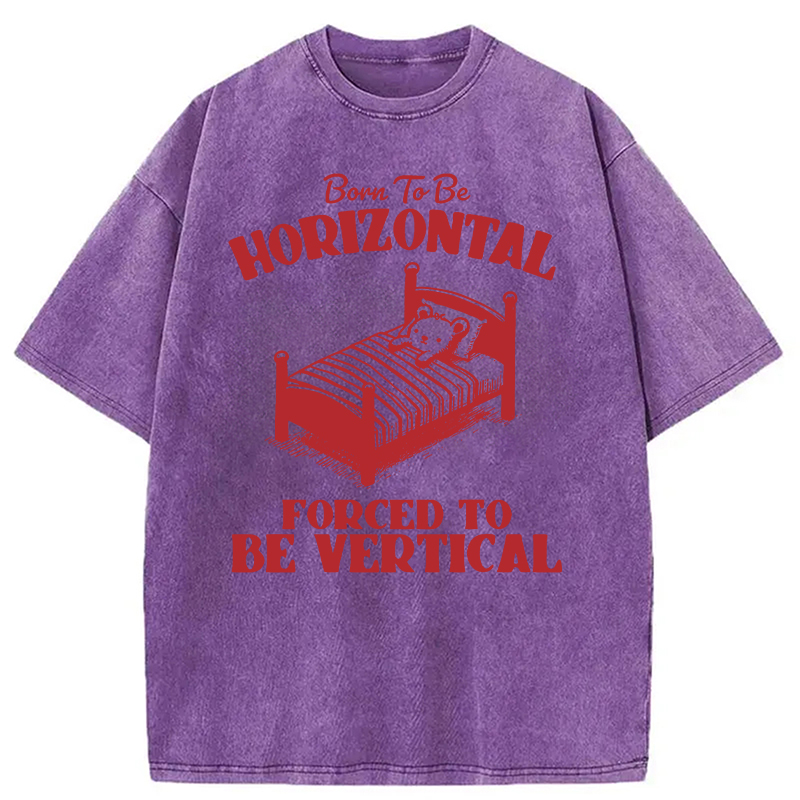 Modecanvas Mental Health Retro Meme DTG Printing Washed T-Shirt