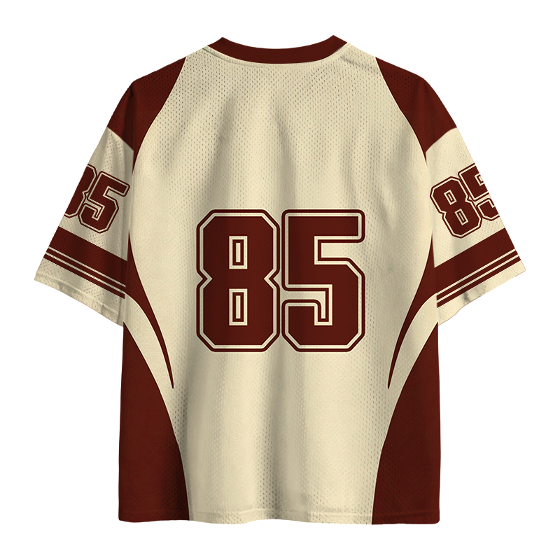 Modecanvas Coffee Wave Japanese Mesh Jersey-modecanvas