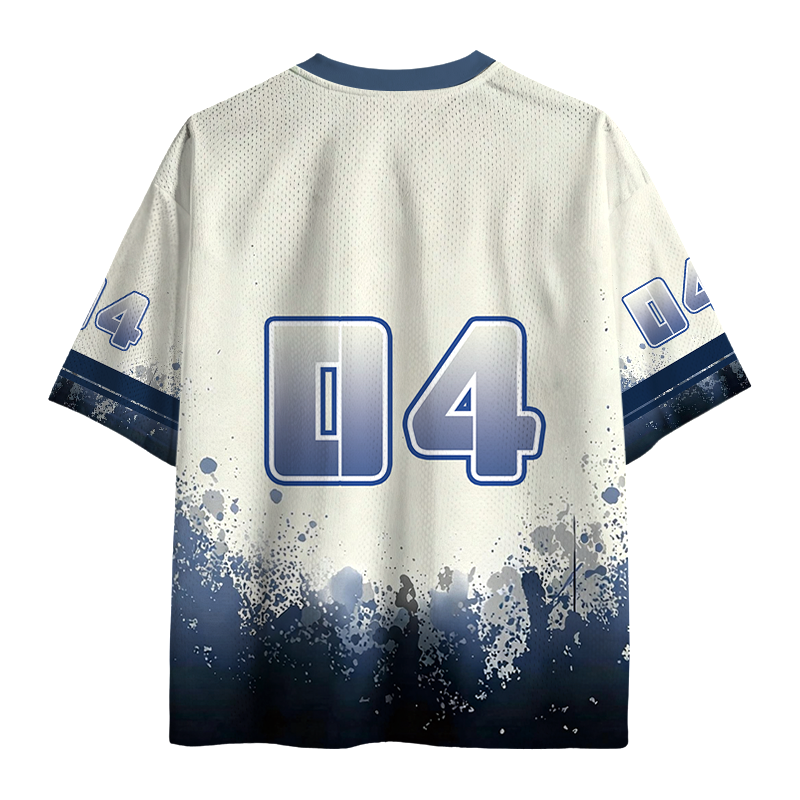 Modecanvas Retro Sandhill Crane Mesh Jersey-modecanvas