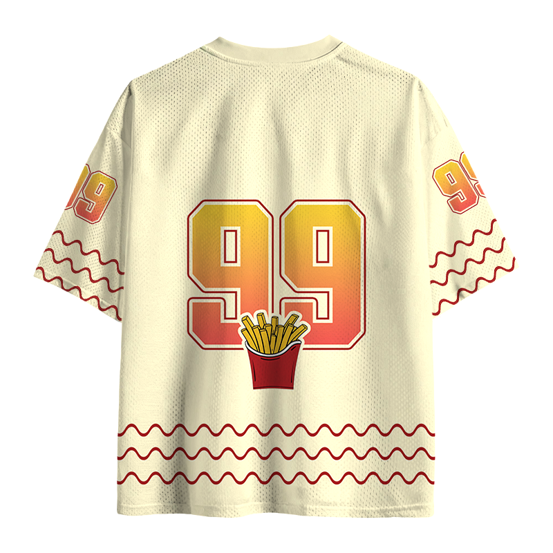 Modecanvas Funny Exercise Meme Mesh Jersey-modecanvas