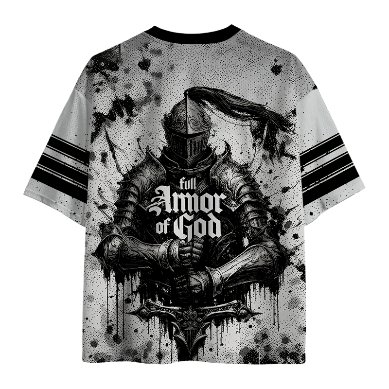 Modecanvas Full Armor Of God Mesh Jersey-modecanvas