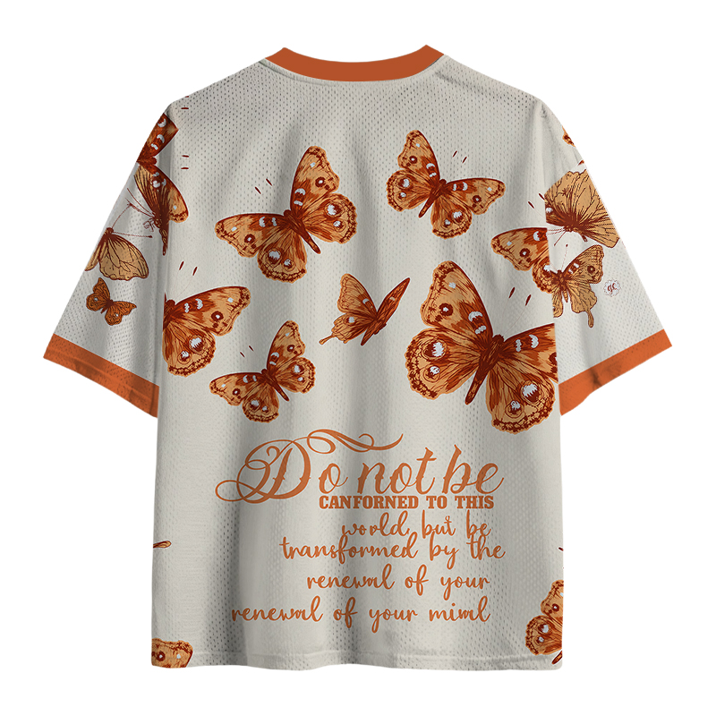 Modecanvas Transformed Butterfly Mesh Jersey-modecanvas