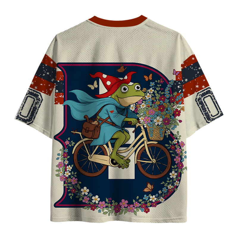 Modecanvas Off To Cause A Kerfuffle Mesh Jersey-modecanvas