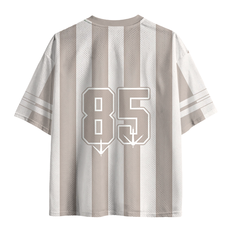 Modecanvas Fried Chicken 420 Smoking Meme Mesh Jersey-modecanvas