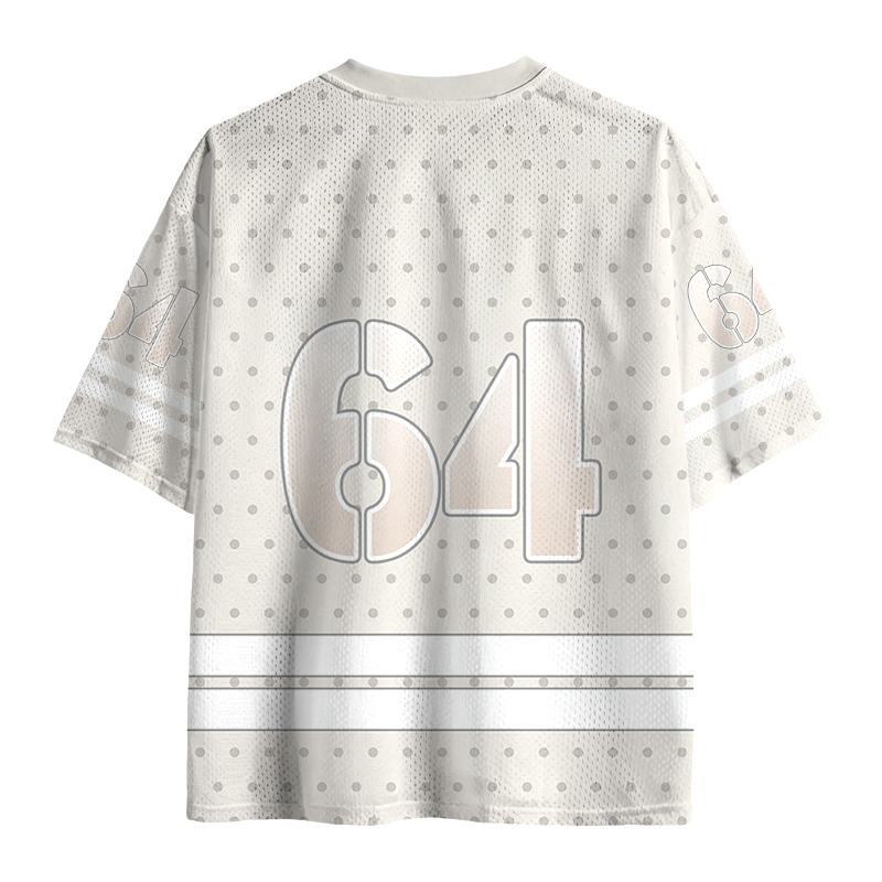 Modecanvas Cat Reaching Its Limit Mesh Jersey-modecanvas