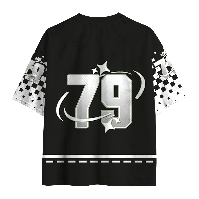 Modecanvas Amnesiac Cat Mesh Jersey-modecanvas