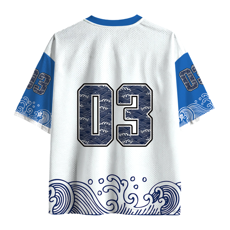 Modecanvas Sardines Market Mesh Jersey-modecanvas