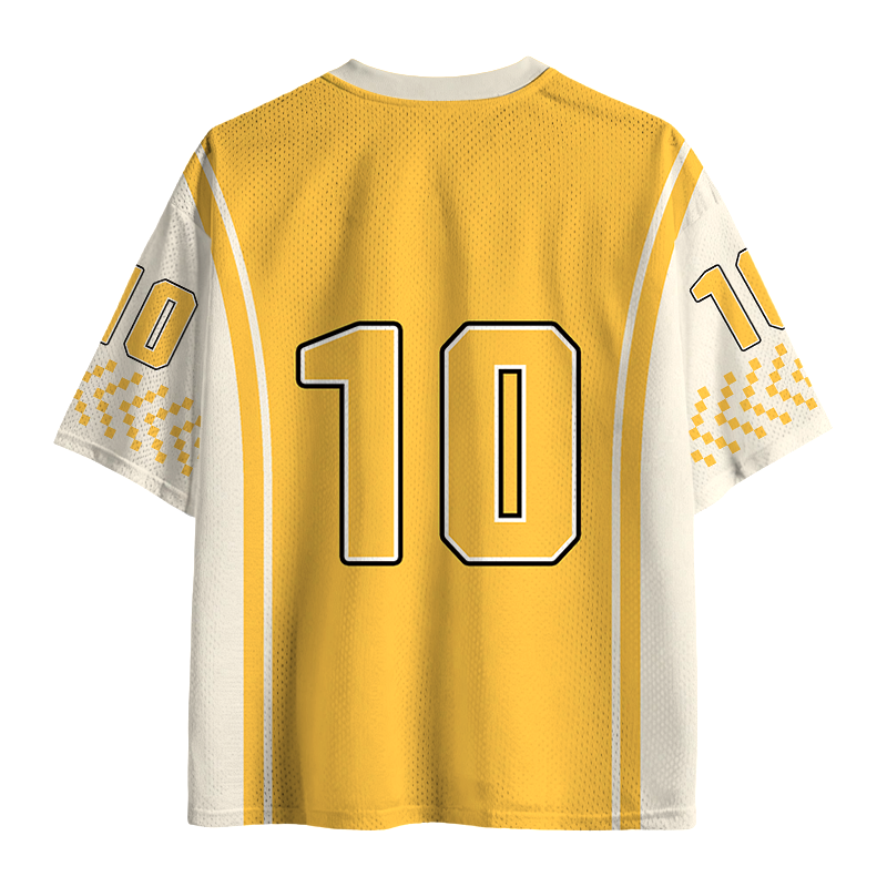 Modecanvas More Spaghetti Less Upsetti Goose Mesh Jersey-modecanvas