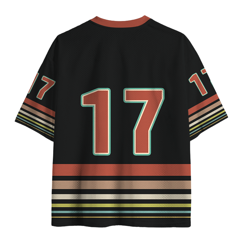 Modecanvas Always a Planet in Our Hearts Mesh Jersey-modecanvas