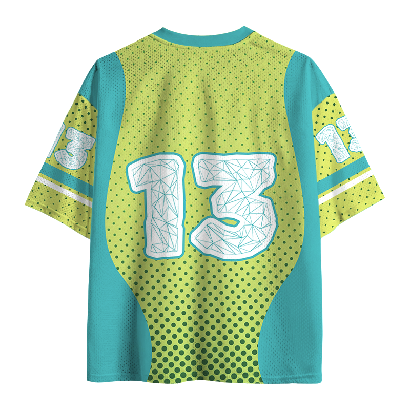 Modecanvas Frog Samurai Japanese Art Vintage Mesh Jersey-modecanvas
