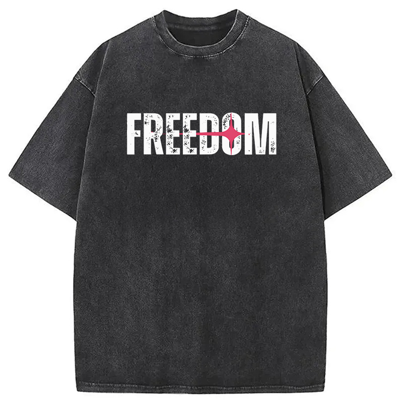 Modecanvas Freedom DTG Printing Washed T-Shirt