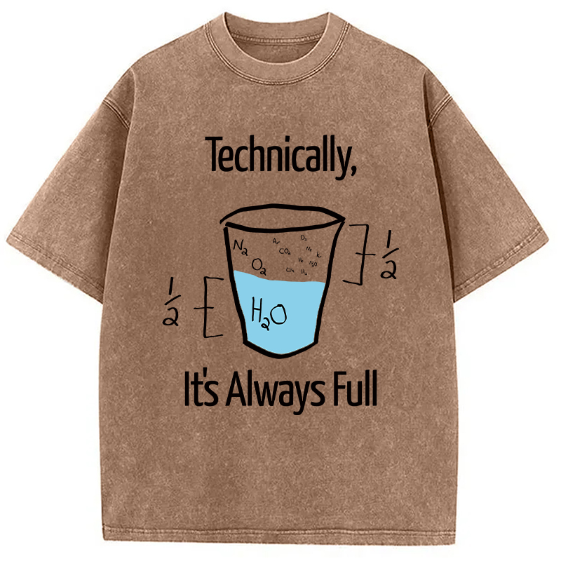 Modecanvas Science Is Optimistic DTG Printing Washed T-Shirt